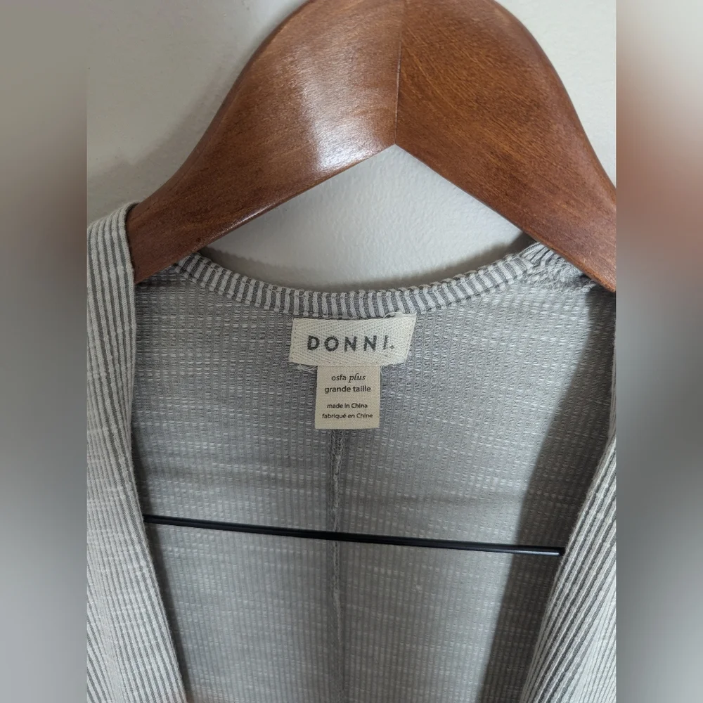 Donni Ribbed Sweater Coat - Picture 3 of 6